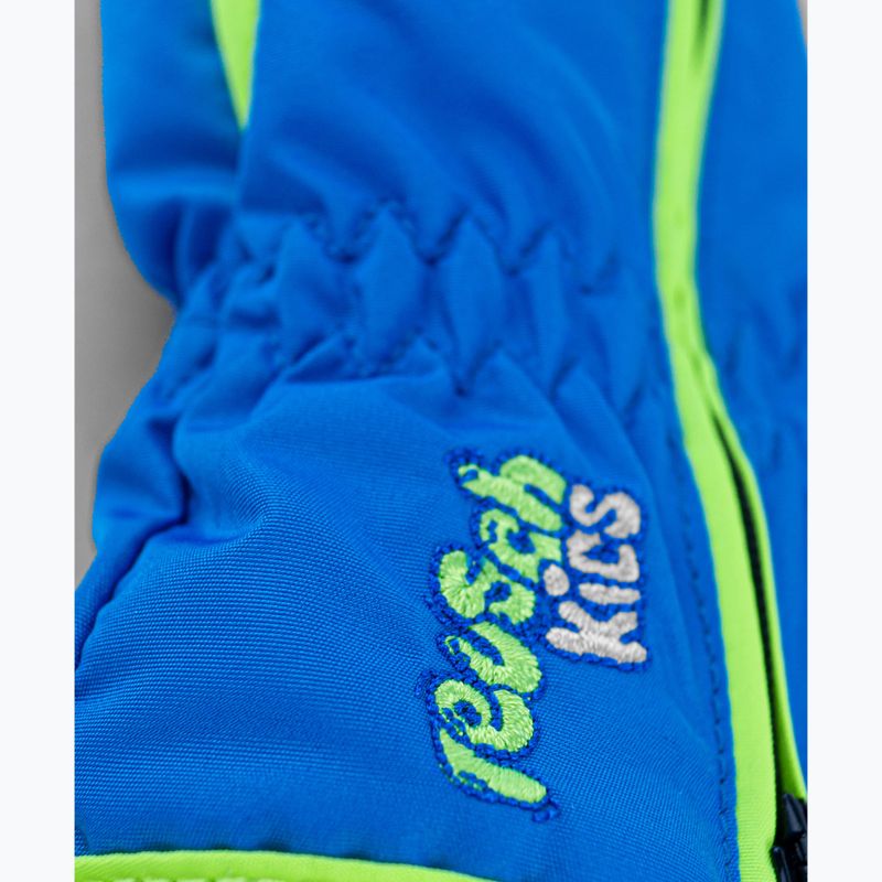 Gyerek síkesztyűk Reusch Ben Mitten brilliant blue/safety yel 6