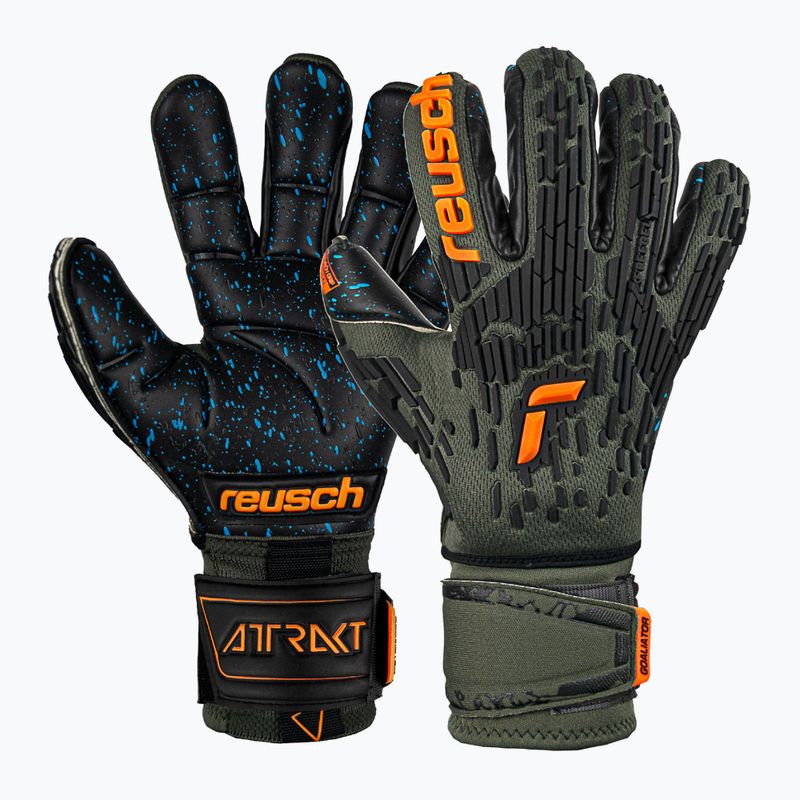 Reusch Attrakt Freegel Fusion Ortho-Tec kapuskesztyű zöld 5370090-5555 6