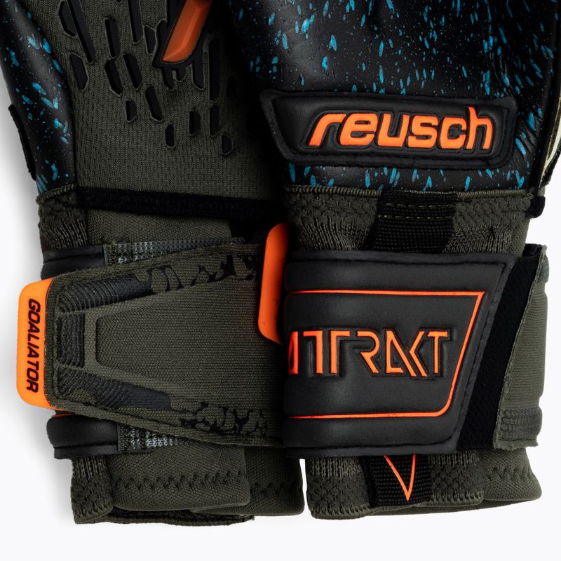 Reusch Attrakt Freegel Fusion Ortho-Tec kapuskesztyű zöld 5370090-5555 5
