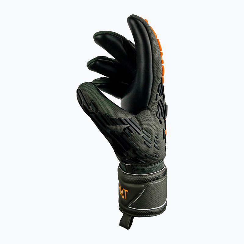 Reusch Attrakt Freegel Ezüst zöld-narancssárga kapuskesztyű 6