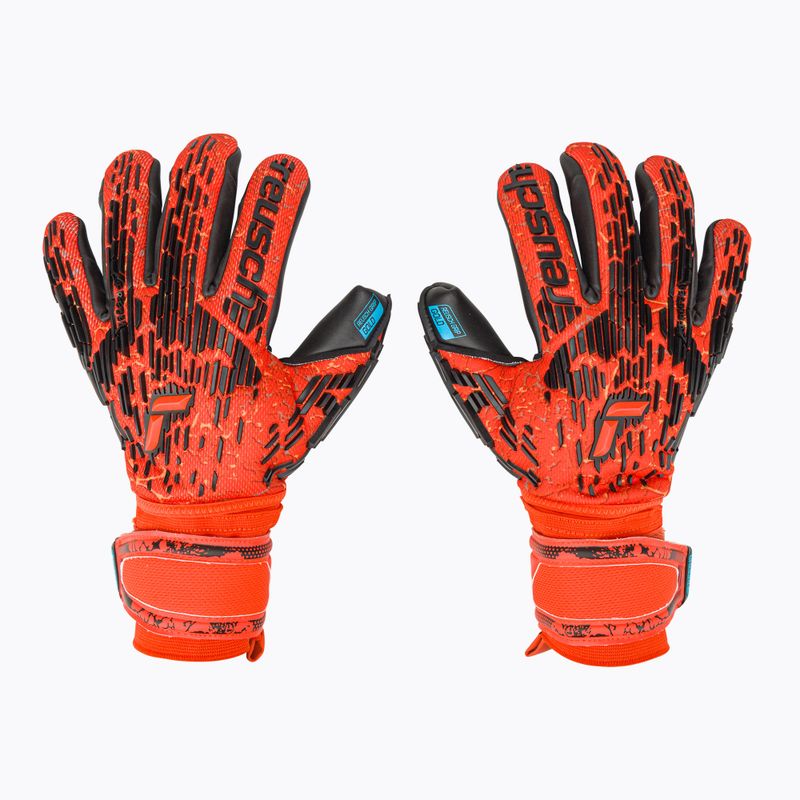 Reusch Attrakt Freegel Gold Finger Support kapus kesztyű piros 5370130-3333