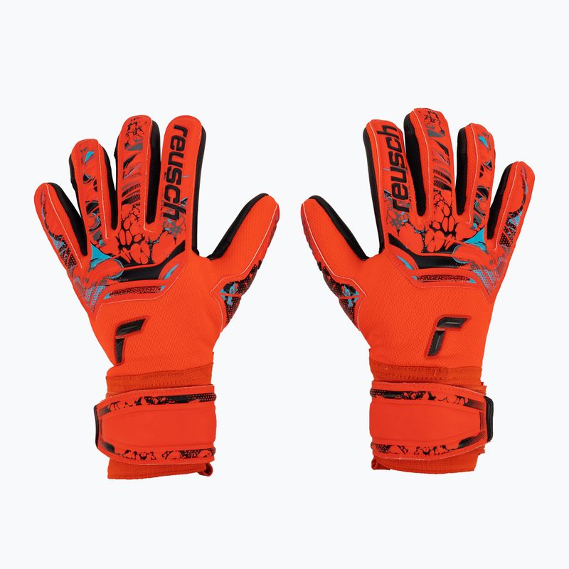 Reusch Attrakt Grip Evolution ujjtámasz kapuskesztyű piros 5370820-3333