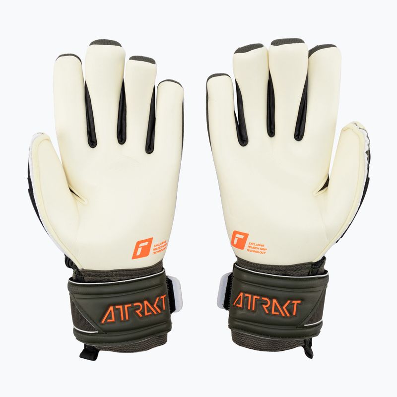 Reusch Attrakt Freegel Gold X zöld kapuskesztyű 5370935-5556 2