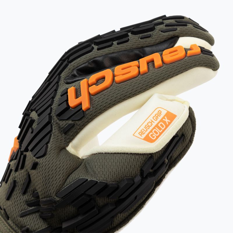 Reusch Attrakt Freegel Gold X zöld kapuskesztyű 5370935-5556 3