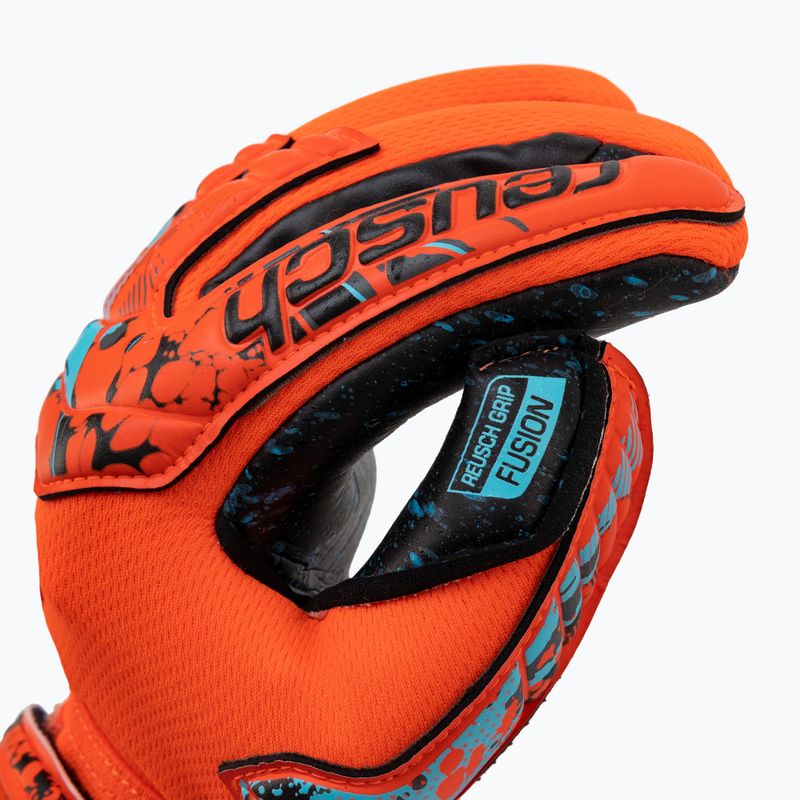 Reusch Attrakt Fusion Finger Support Guardian Junior gyermek kapuskesztyű piros 5372940-3333 3