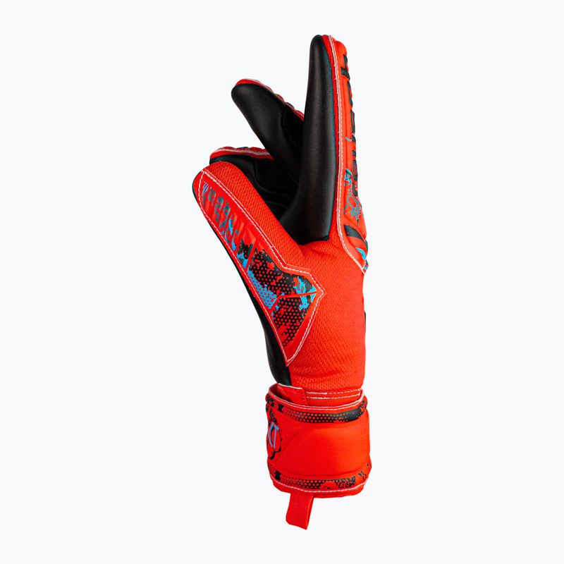 Reusch Attrakt Grip Evolution Finger Support Junior gyermek kapuskesztyű piros 5372820-3333 6