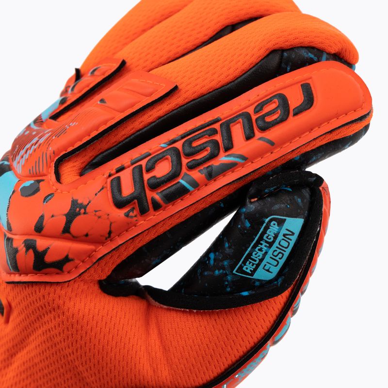 Reusch Attrakt Fusion Guardian Junior gyermek kapuskesztyű piros 5372945-3333 3