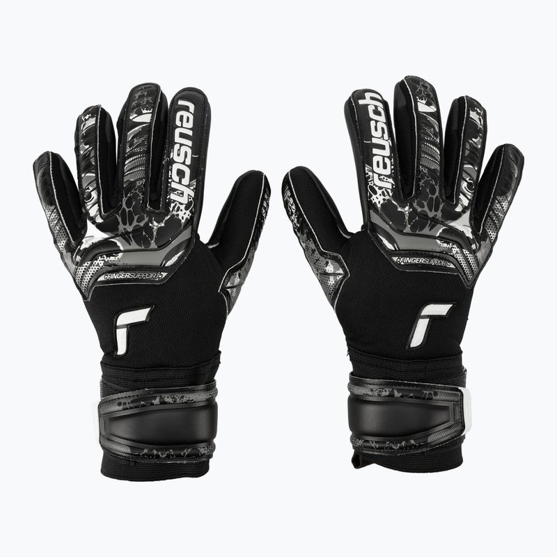 Reusch Attrakt Infinity ujjtámaszos kapuskesztyű fekete 5370720-7700