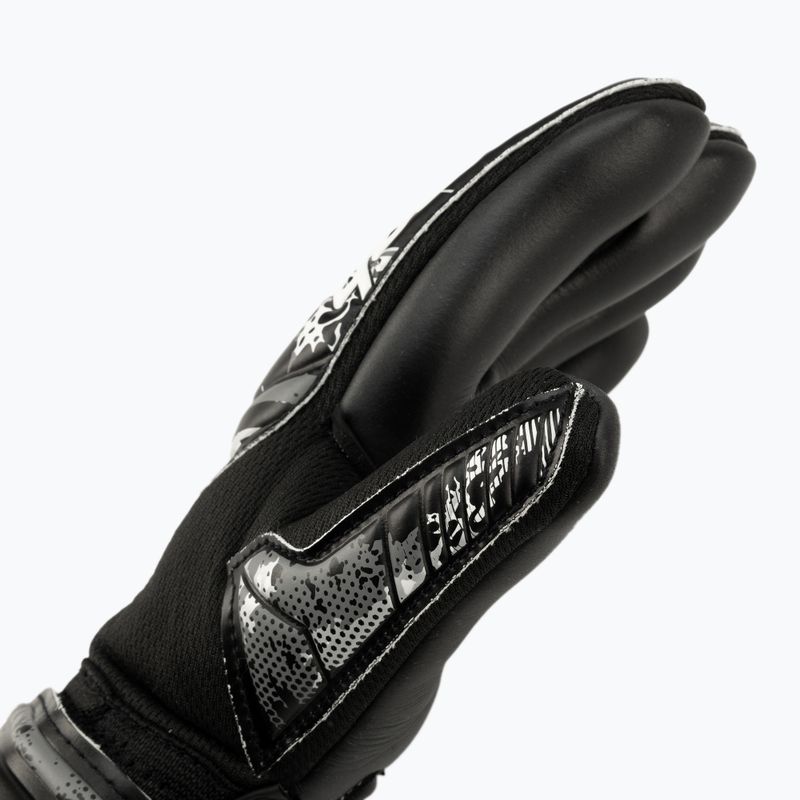 Reusch Attrakt Infinity Finger Support Junior gyermek kapuskesztyű fekete 5372720-7700 3