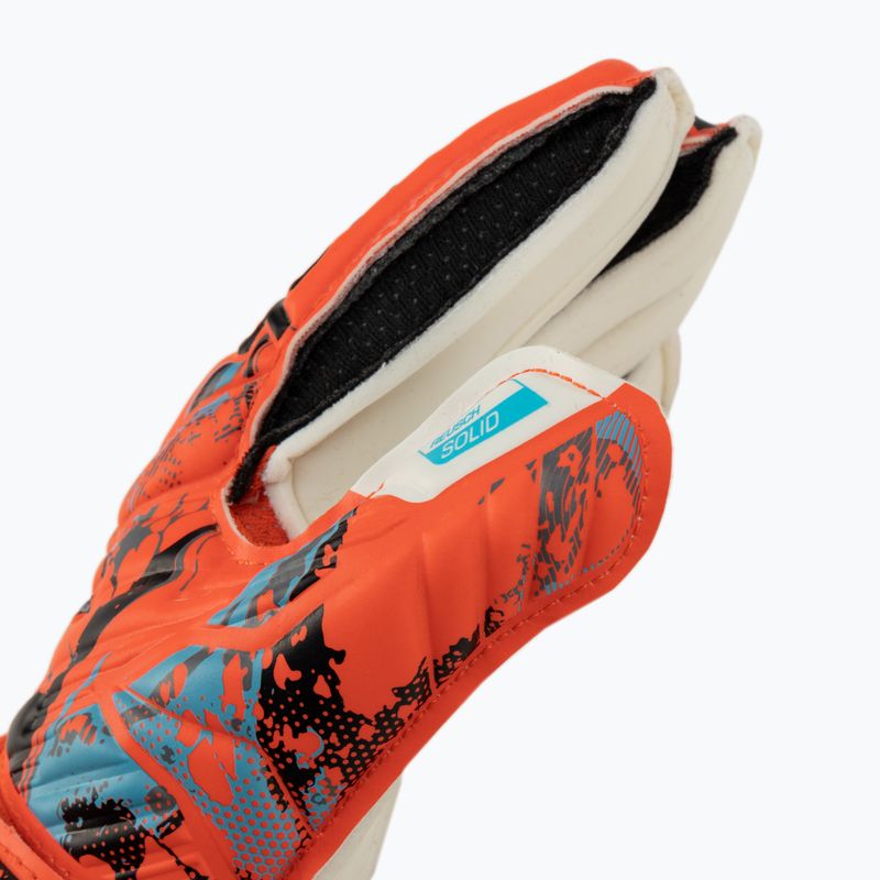 Reusch Attrakt Solid Finger Support Junior gyermek kapus kesztyű piros 5372510-3334 3