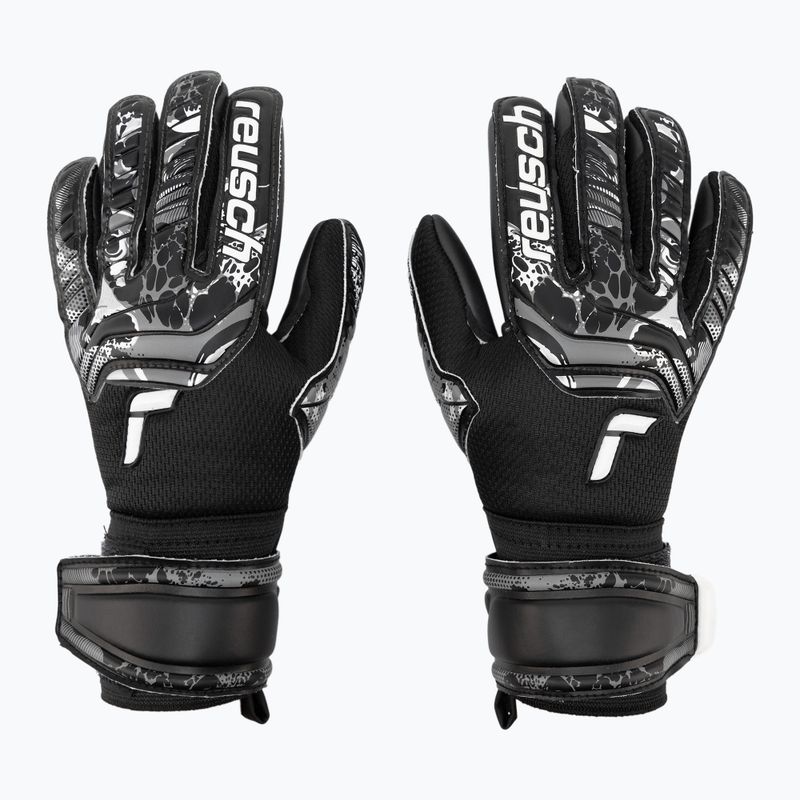 Reusch Attrakt Infinity Junior gyermek kapuskesztyű fekete 5372725-7700