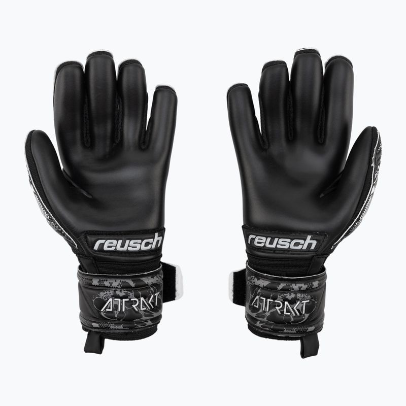 Reusch Attrakt Infinity Junior gyermek kapuskesztyű fekete 5372725-7700 2