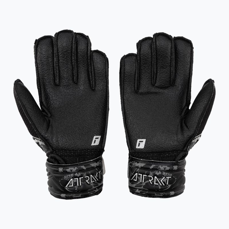 Reusch Attrakt Resist Junior gyermek kapuskesztyű fekete 5372615-7700 2
