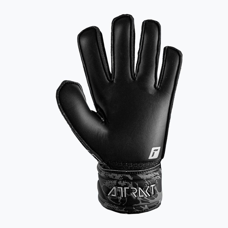 Reusch Attrakt Solid Junior gyermek kapuskesztyű fekete 5372515-7700 5