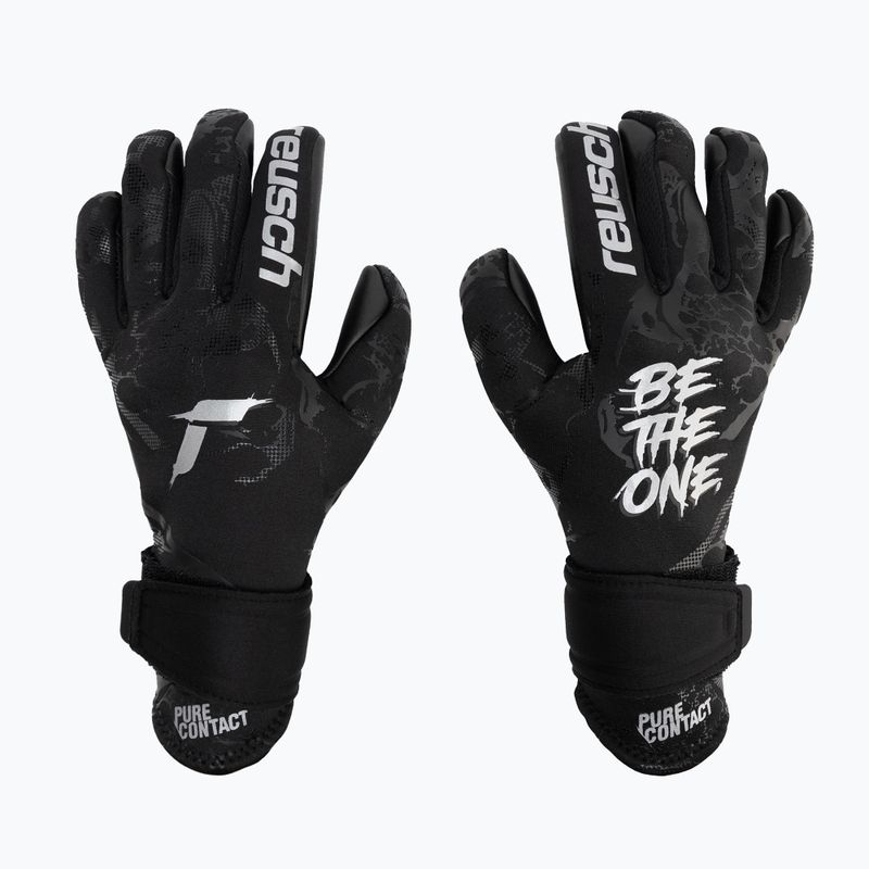 Reusch Pure Contact Infinity Junior gyermek nem tengeri kesztyű fekete 5372700-7700