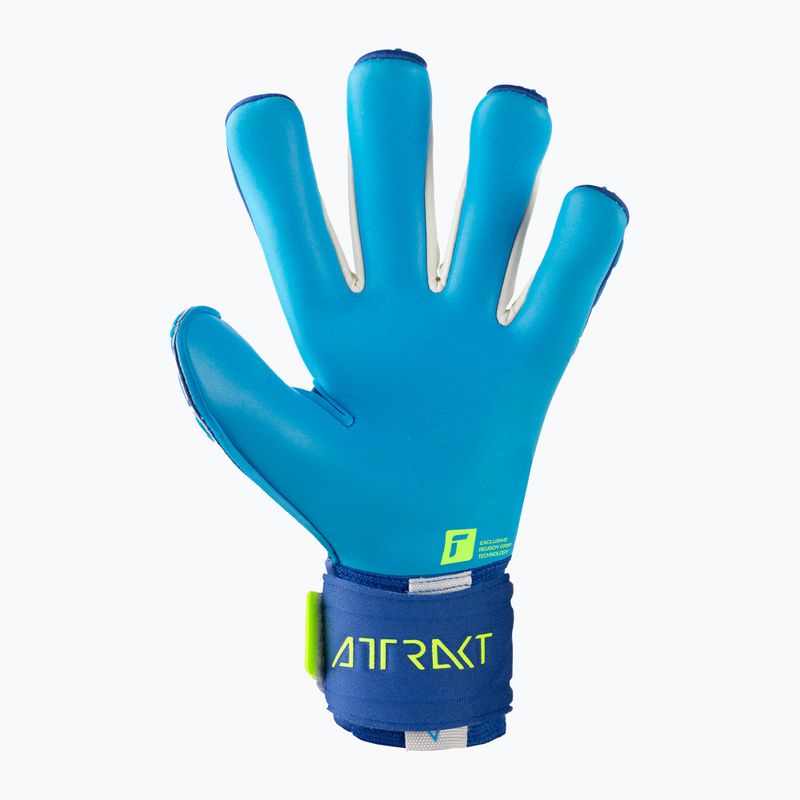 Reusch Attrakt Freegel Aqua Szélálló kapuskesztyű kék 5370459-4433 5
