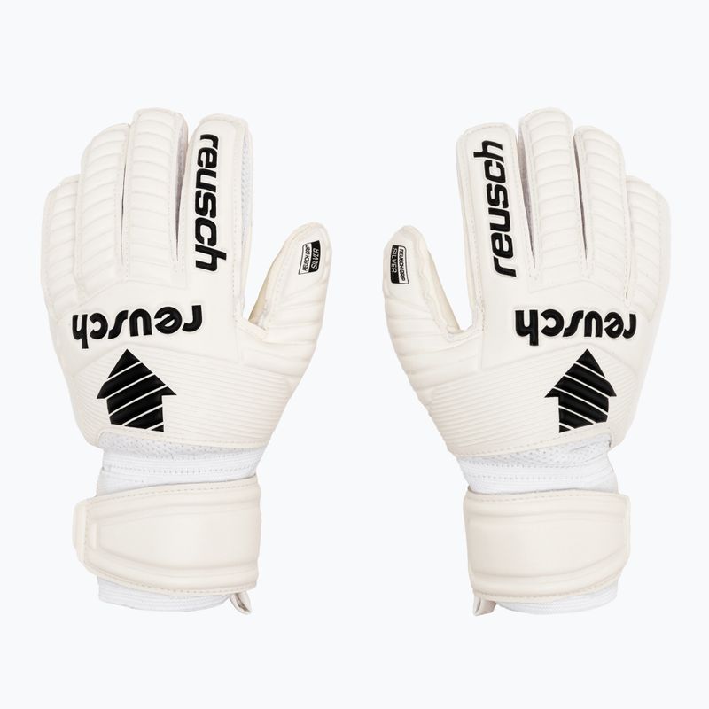 Reusch Legacy Arrow Silver Junior gyermek kapuskesztyű fehér 5372204-1100