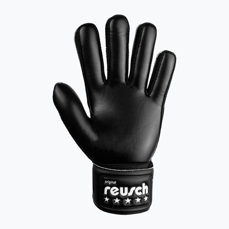 Reusch Legacy Arrow Solid Junior gyermek kapuskesztyű fekete 5372504-7700 6