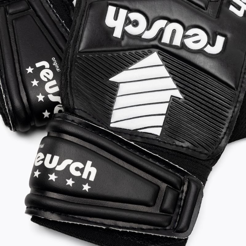 Reusch Legacy Arrow Solid Junior gyermek kapuskesztyű fekete 5372504-7700 4