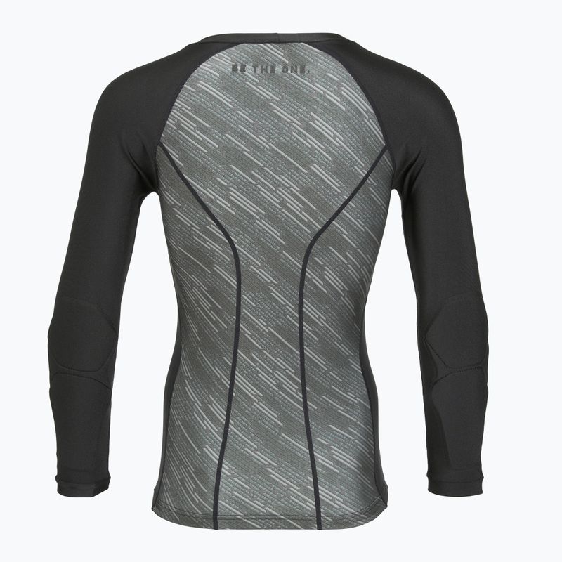 Kapus hosszú ujjú Reusch Padded Eco alsónadrág fekete/sivatagi zöld 2