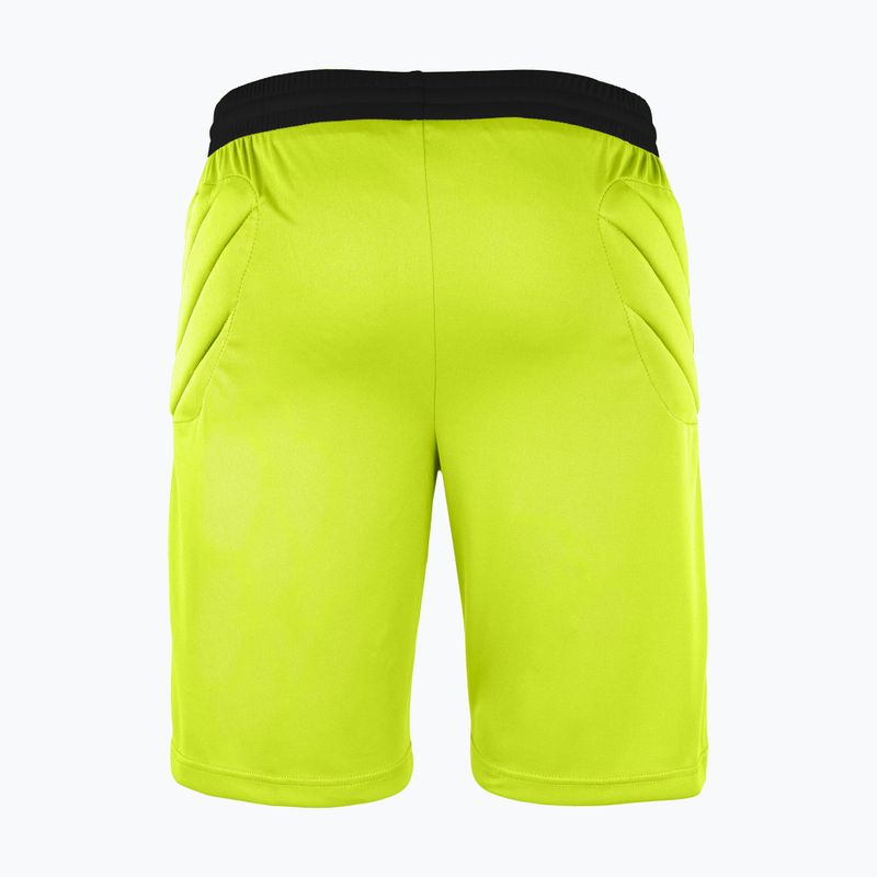 Gyermek focinadrág protektorokkal Reusch Match Short Padded Junior sárga 5128700-2700 2
