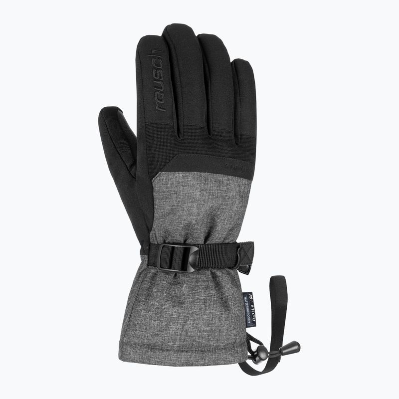 Síkesztyű Reusch Outset R-Tex XT black/black melange 2