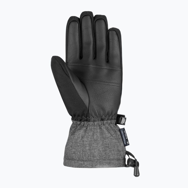 Síkesztyű Reusch Outset R-Tex XT black/black melange 3