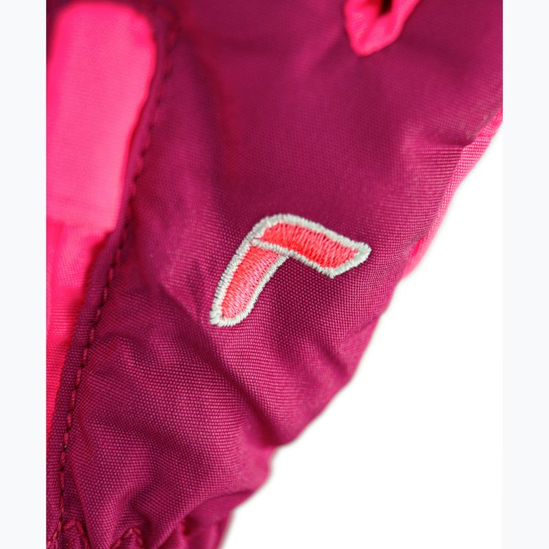 Gyerek síkesztyűk Reusch Tom fuchs purp/knockout pink 4