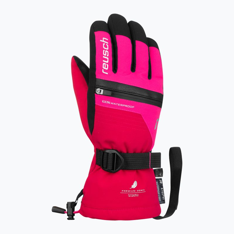 Reusch Lando Lando R-TEX XT gyermek síelő kesztyű cerise/pink glo 2