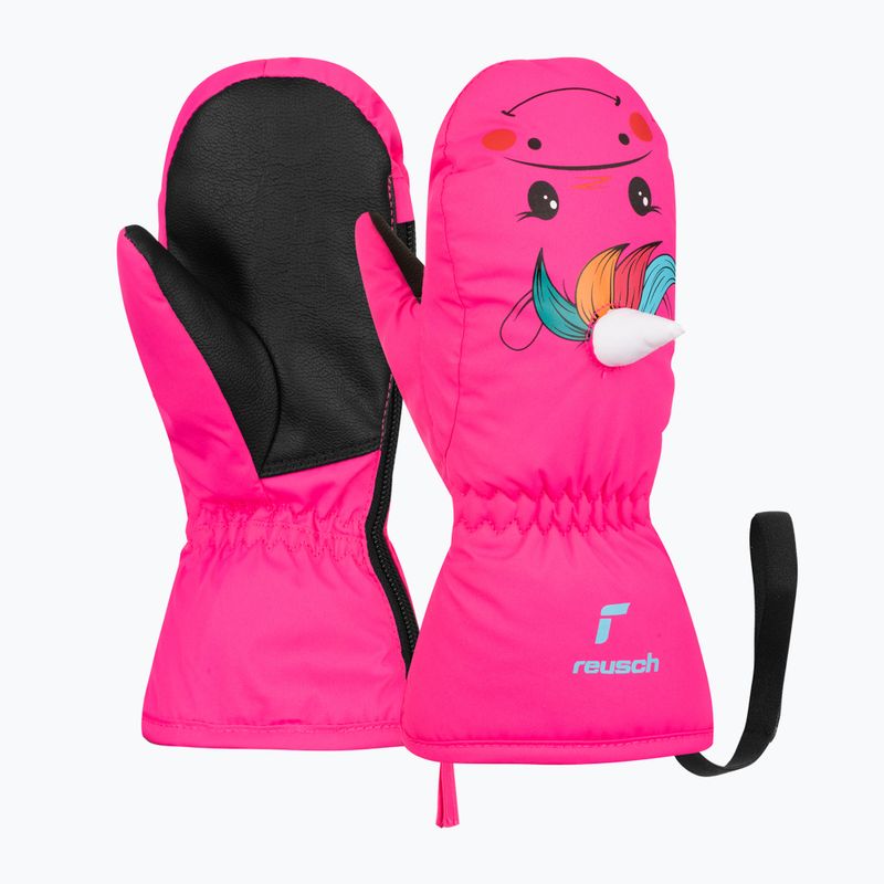 Reusch gyermek sí kesztyű Sweety Mitten rózsaszín egyszarvú 6