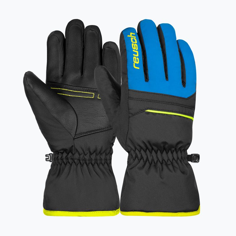 Reusch Alan fekete/brilliáns kék/biztonsági sárga gyermek síelő kesztyű Alan fekete/brilliáns kék/biztonsági sárga 5