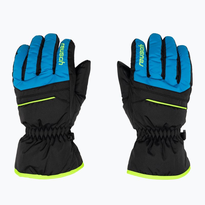 Reusch Alan fekete/brilliáns kék/biztonsági sárga gyermek síelő kesztyű Alan fekete/brilliáns kék/biztonsági sárga 3