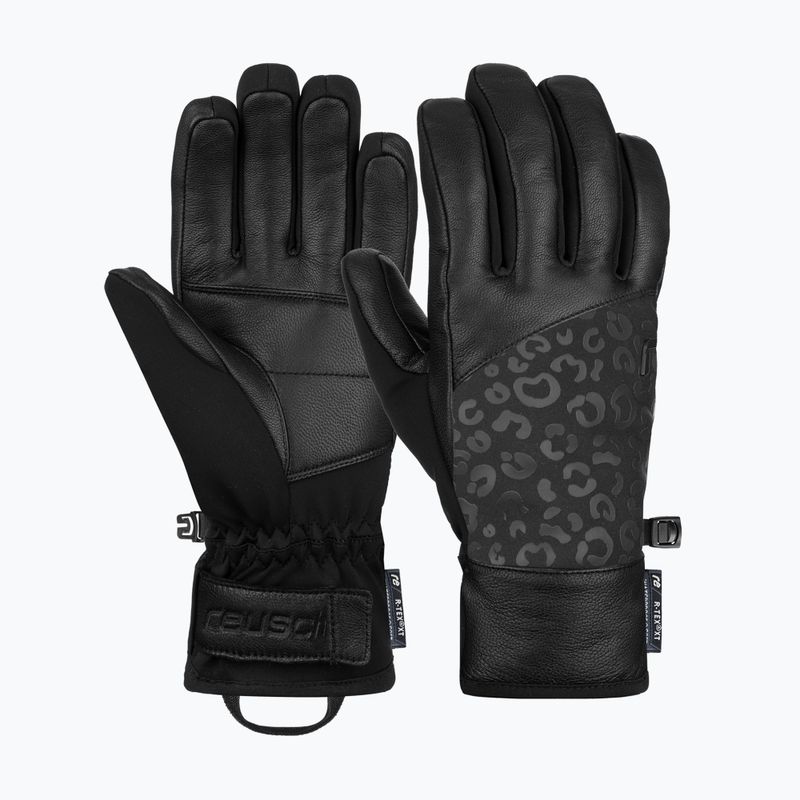 Női síkesztyűReusch Beatrix R-Tex XT black/black leopard 6