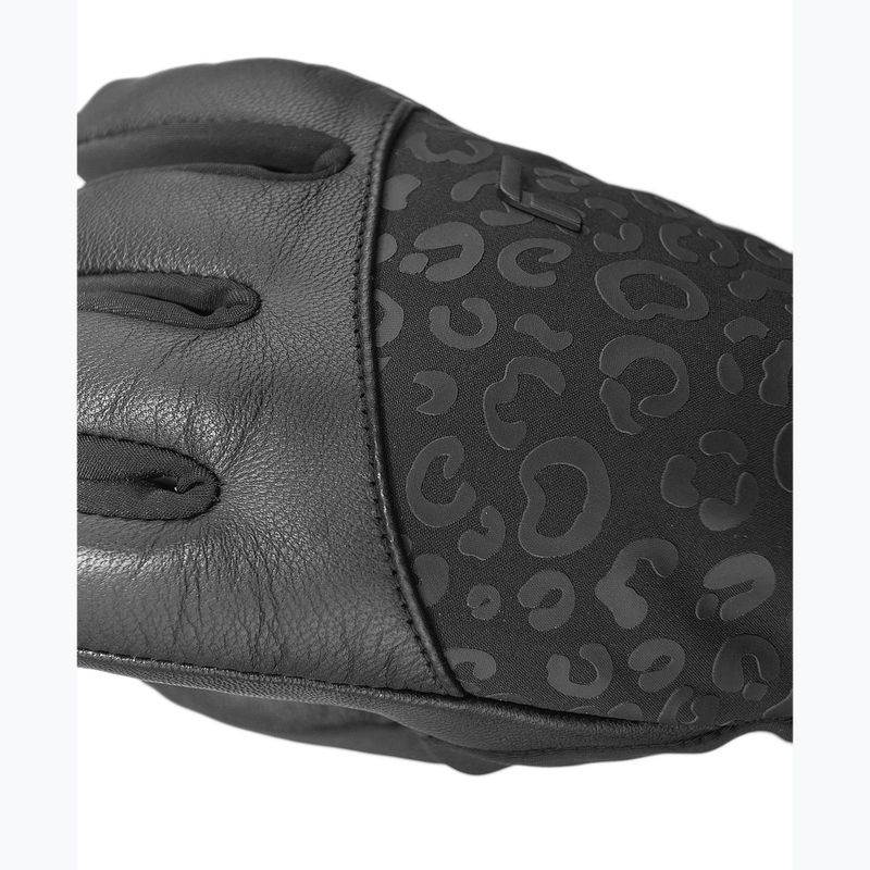 Női síkesztyűReusch Beatrix R-Tex XT black/black leopard 9