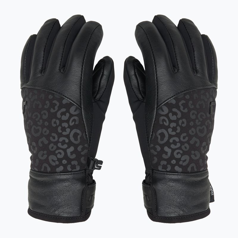 Női síkesztyűReusch Beatrix R-Tex XT black/black leopard 3