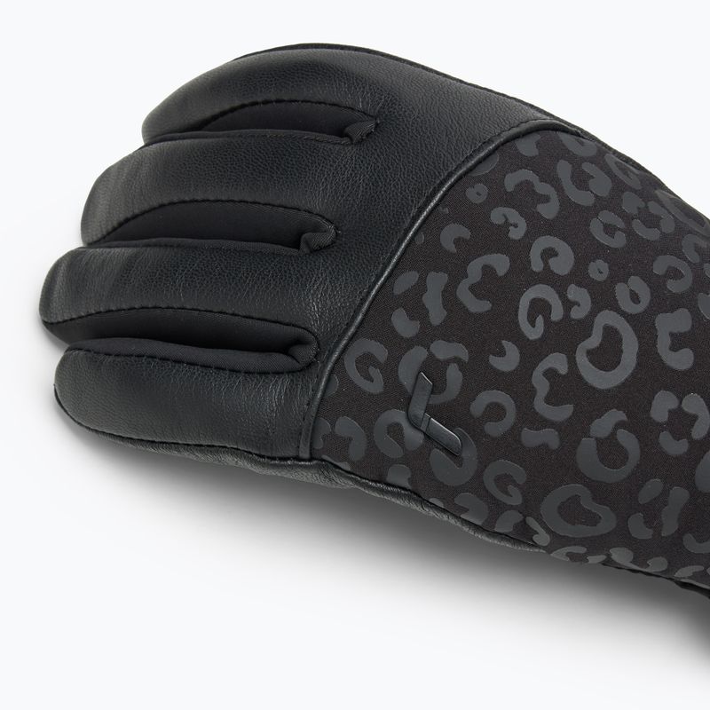 Női síkesztyűReusch Beatrix R-Tex XT black/black leopard 4