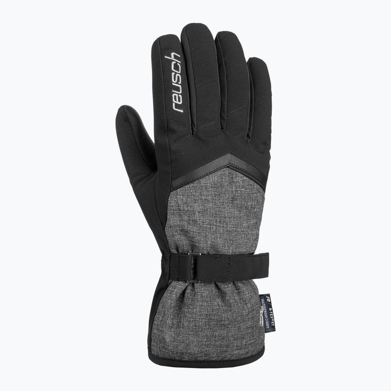 Reusch Moni R-Tex Xt síelő kesztyű fekete/fekete melange 6