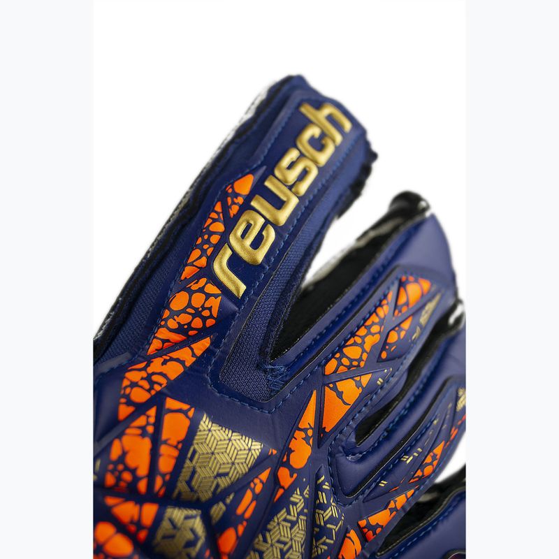 kapuskesztyű Reusch Attrakt Duo Evolution premium blue/gold/black 5