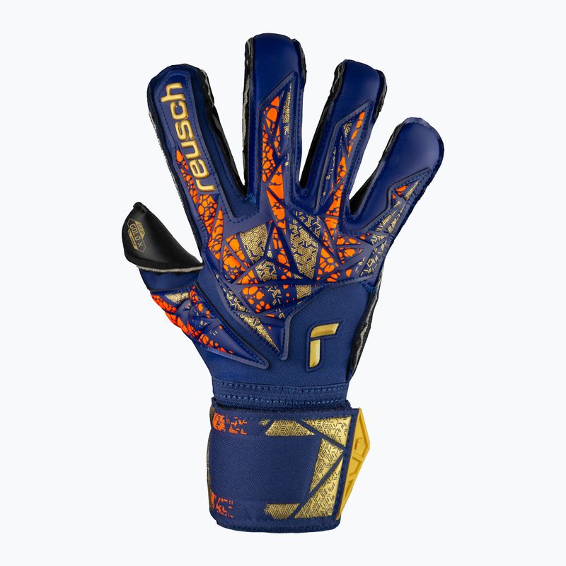 kapuskesztyű Reusch Attrakt Gold X Evolution premium blue/gold/black 2