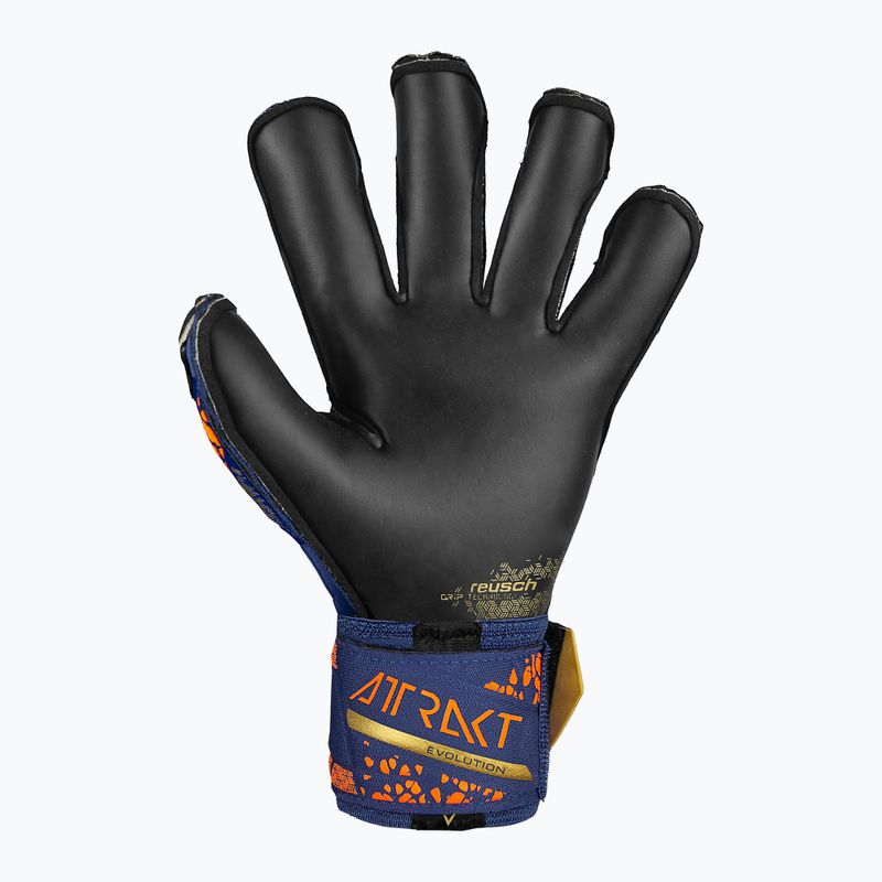 kapuskesztyű Reusch Attrakt Gold X Evolution premium blue/gold/black 3