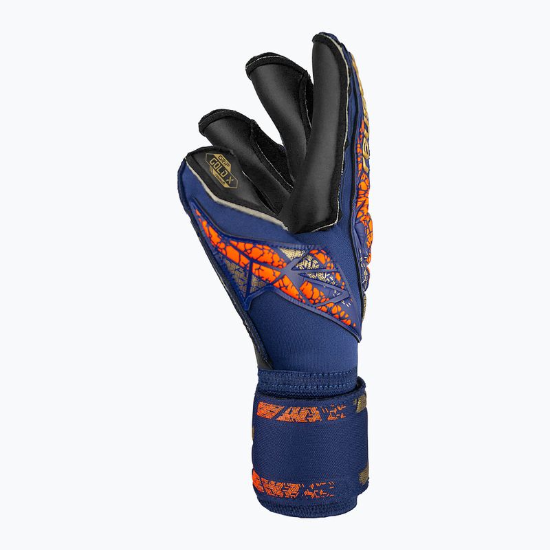 kapuskesztyű Reusch Attrakt Gold X Evolution premium blue/gold/black 4