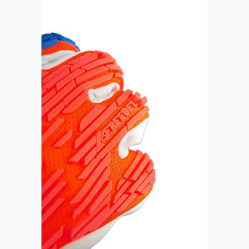kapuskesztyű Reusch Attrakt Gold X Freegel hyper orange/electric blue 6