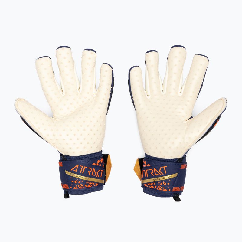 kapuskesztyű Reusch Attrakt SpeedBump premium blue/gold 2