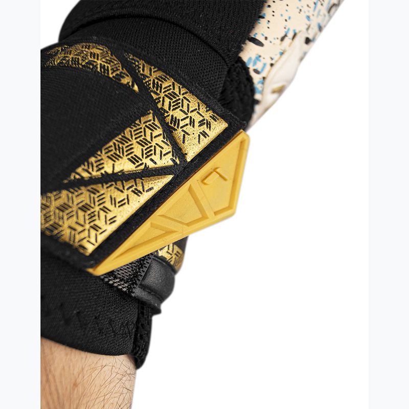 kapuskesztyű Reusch Attrakt Freegel Fusion Ortho-Tec black/gold 7
