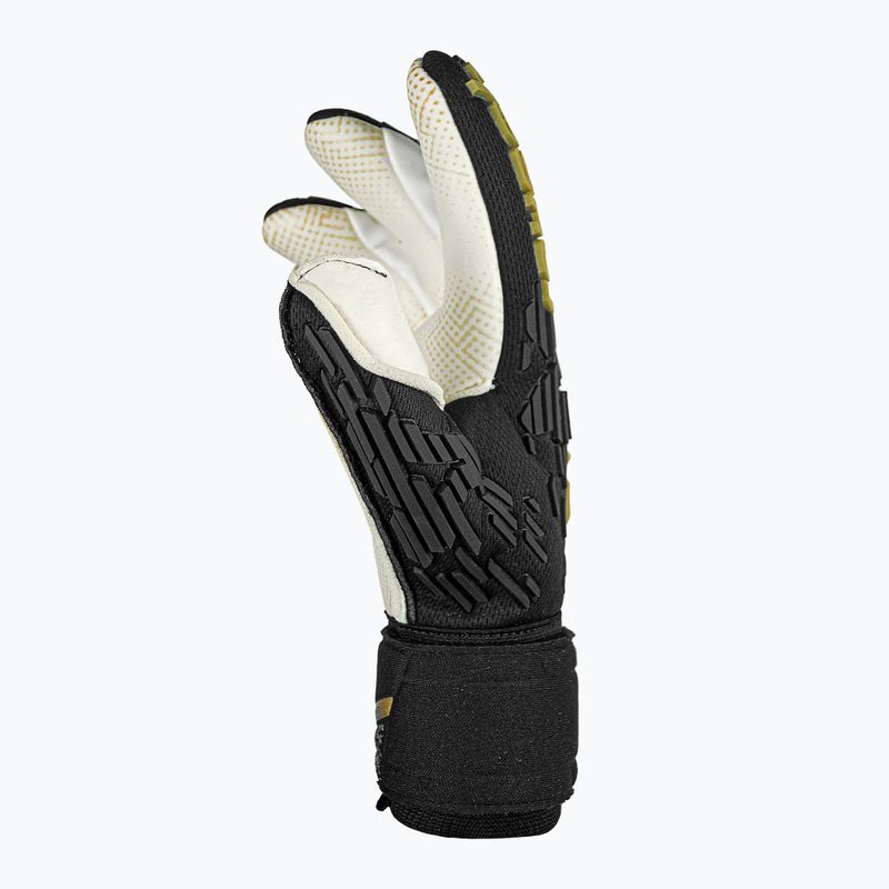 kapuskesztyű Reusch Attrakt Freegel Gold X GluePrint Finger Support black/gold 4