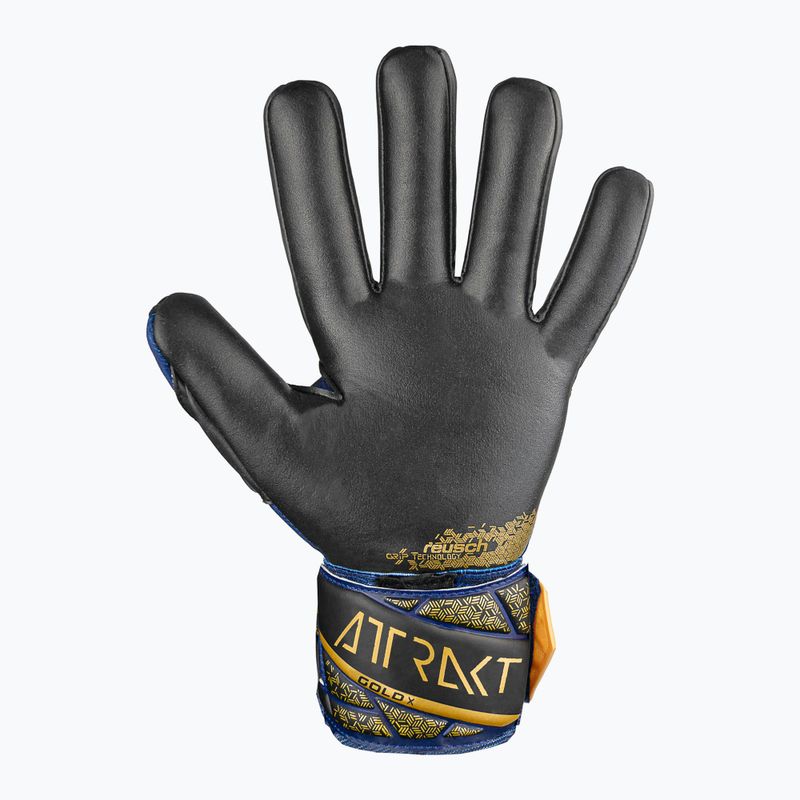 Reusch Attrakt Gold X NC premium blue/gold/black kapuskesztyű 3