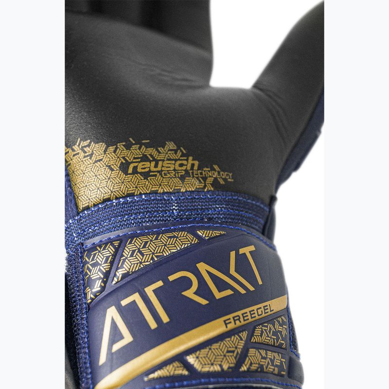 kapuskesztyű Reusch Attrakt Freegel Silver premium blue/gold/black 8