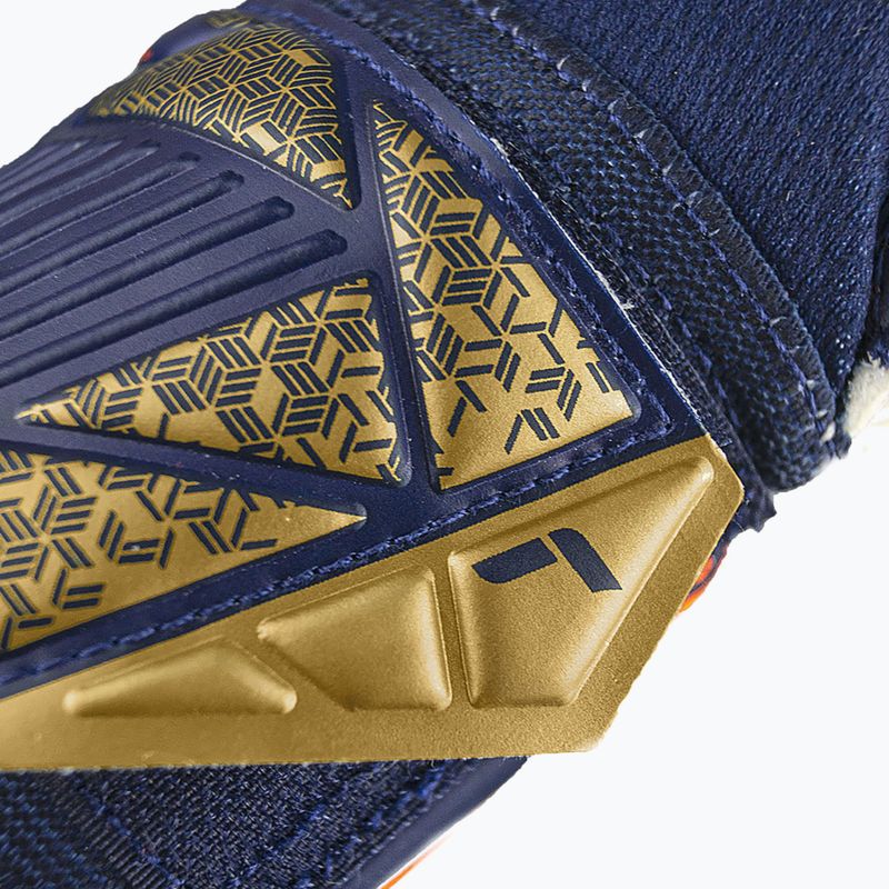 kapuskesztyű Reusch Attrakt Grip premium blue/gold 7