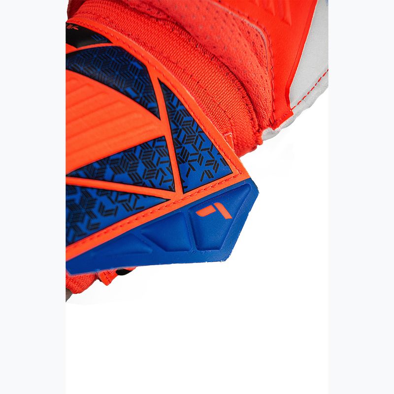 kapuskesztyű Reusch Attrakt Solid hyper orange/electric blue 7