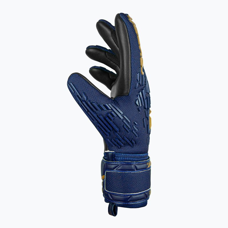 Gyermek kapuskesztyű Reusch Attrakt Freegel Silver Junior premium blue/gold/black 4